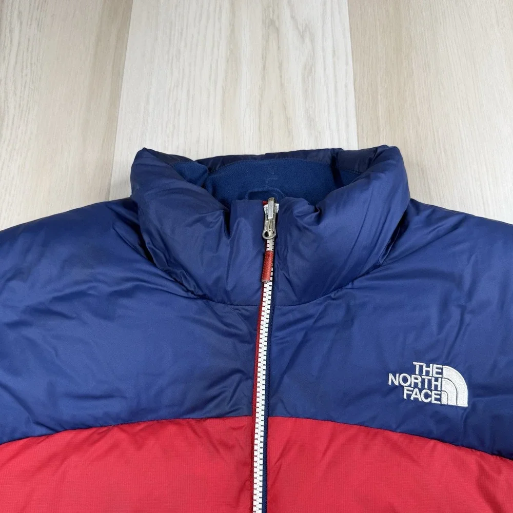 The North Face RU/14 2014 Olympics Team USA Nuptse Puffer 700 Down Vest Medium